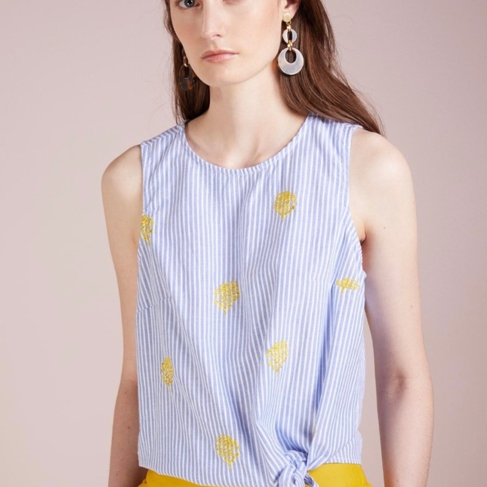 J.Crew pineapple top